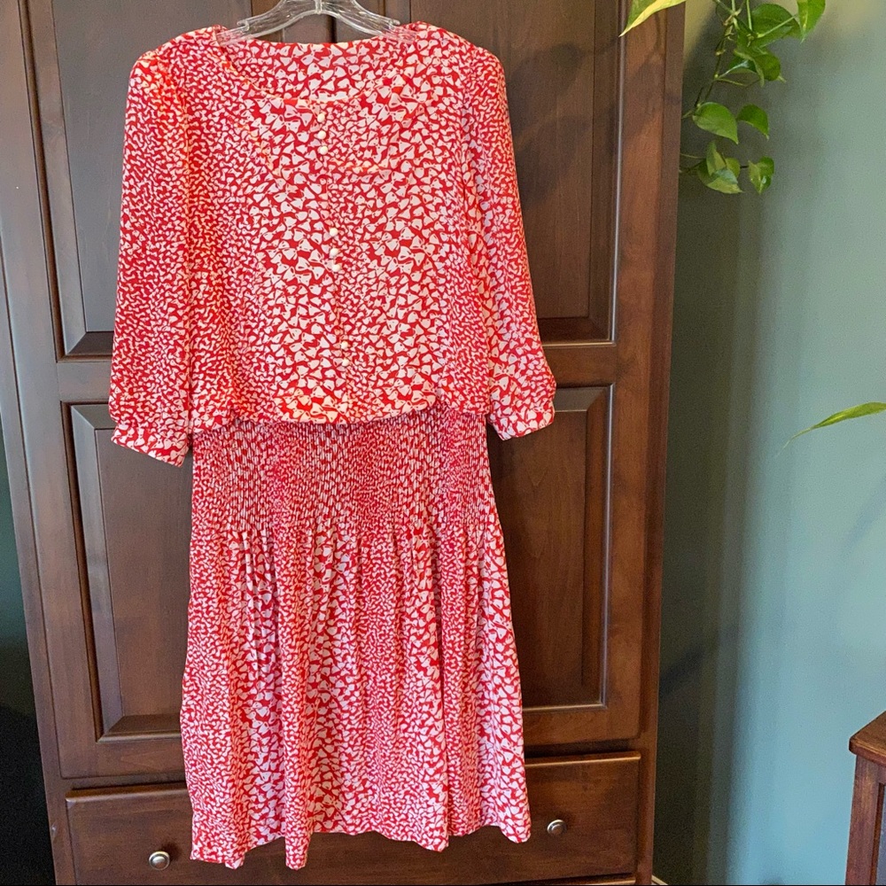 Vintage Alison Peters Bow Dress! 😍 🎀